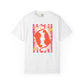 Pisces Zodiac T‑Shirt — Vibrant Pink Orange Celestial Fish Tee