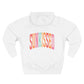 Sunkissed Hoodie — Retro Rainbow Sun-Soaked Fleece Pullover