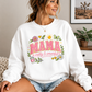 Mama Pretty & Powerful Sweatshirt — Floral Mother’s Day Crewneck