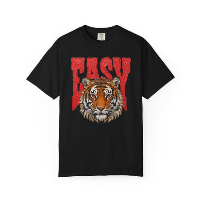 Tiger Head 'Easy' Graphic T-Shirt