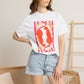 Pisces Zodiac T‑Shirt — Vibrant Pink Orange Celestial Fish Tee