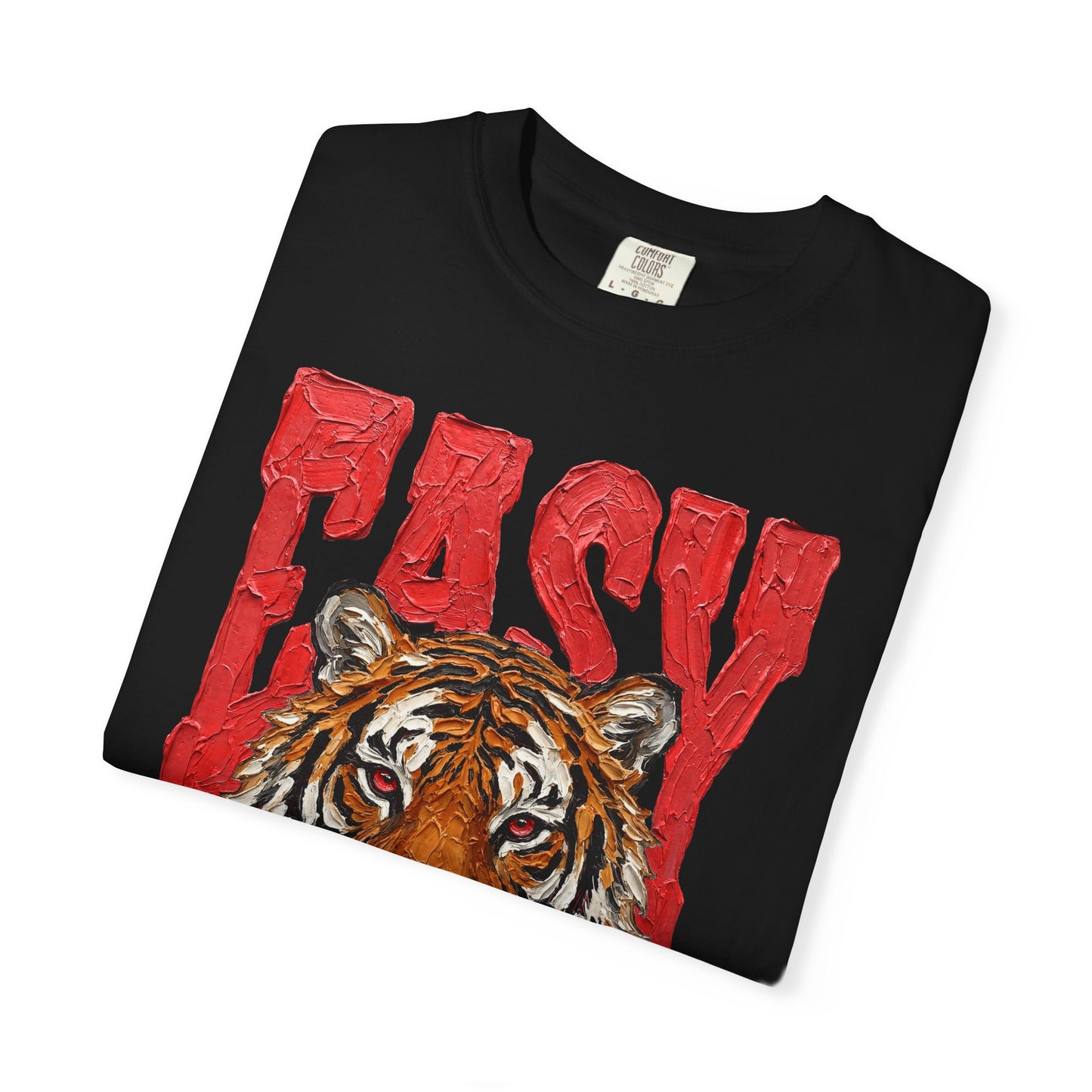 Tiger Head 'Easy' Graphic T-Shirt