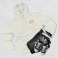 Sunkissed Hoodie — Retro Rainbow Sun-Soaked Fleece Pullover